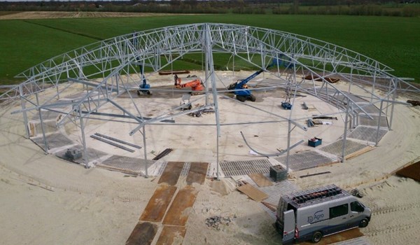 First Roundhouse 45 of the European mainland  is starting to take shape! 