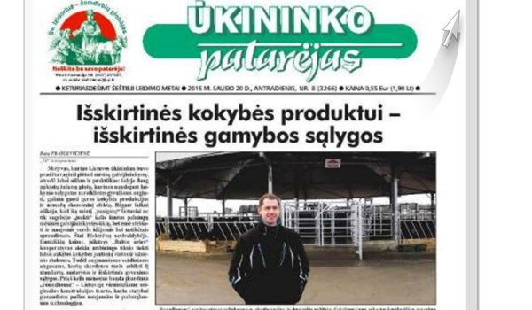 Roundhouse in Lithuanian newspaper!